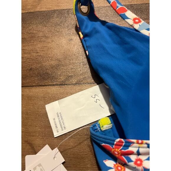 Roxy Floral Bikini Top Woman’s Size XL NEW - Picture 9 of 11